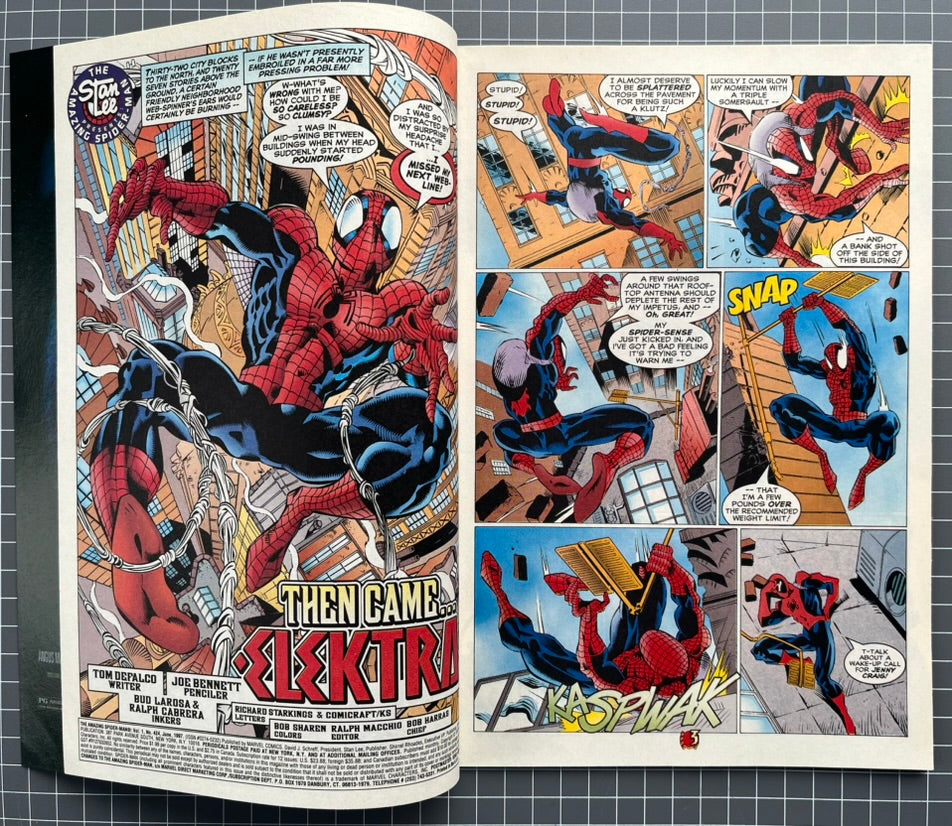 THE AMAZING SPIDER-MAN #424 [MARVEL COMICS] DIRECT 1997 NM