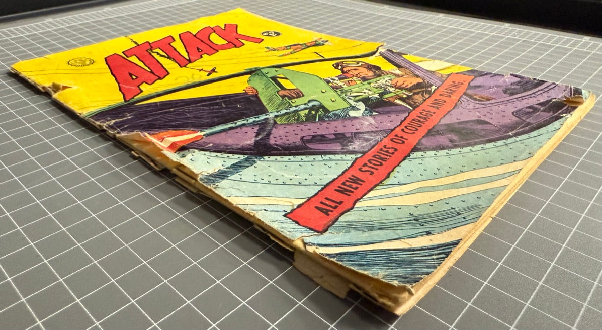 ATTACK #15 (HORWITZ PUBLICATIONS) AUSTRALIAN PRE-DECIMAL COMIC 1960s