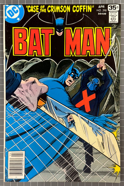 BATMAN #298 [DC COMICS] *JIM APARO COVER* 1978 VF-