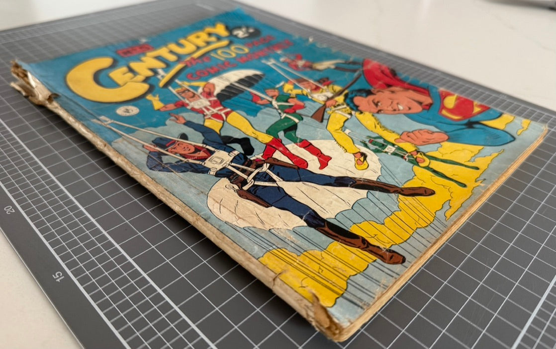 CENTURY THE 100 PAGE COMIC MONTHLY #5 COLOUR COMICS AUSTRALIAN PRE-DECIMAL 1956