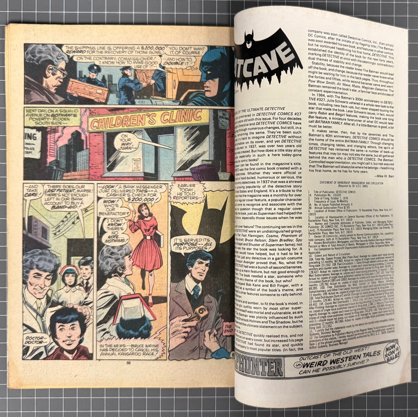 🔑 DETECTIVE COMICS #483 [DC COMICS] *1ST APP. MAXIE ZEUS* 1979 FN-