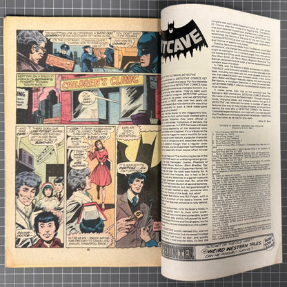 🔑 DETECTIVE COMICS #483 [DC COMICS] *1ST APP. MAXIE ZEUS* 1979 FN-