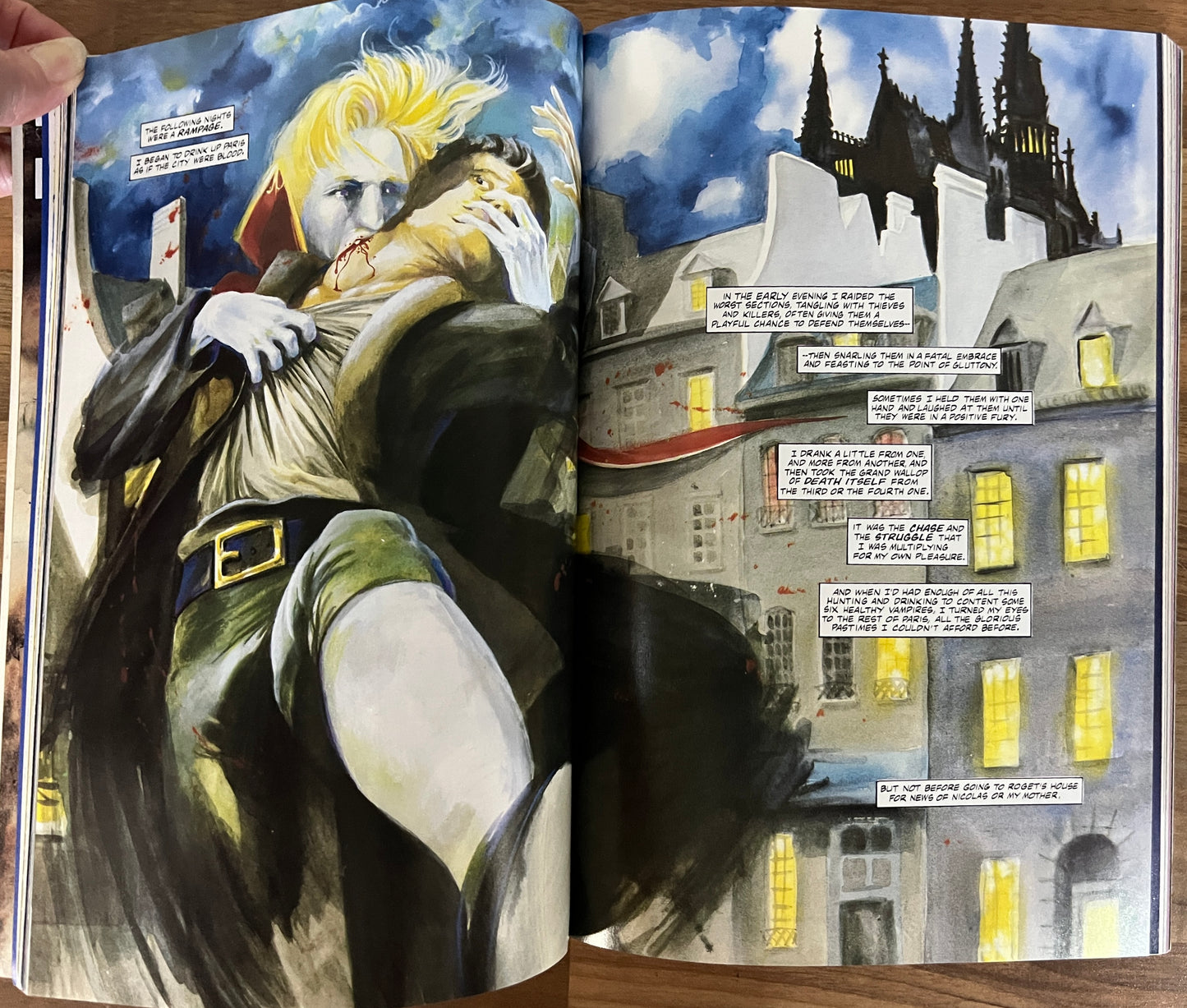 Anne Rice's The Vampire Lestat, A Graphic Novel Adapted by Faye Perozich, Artist Daerick Gross