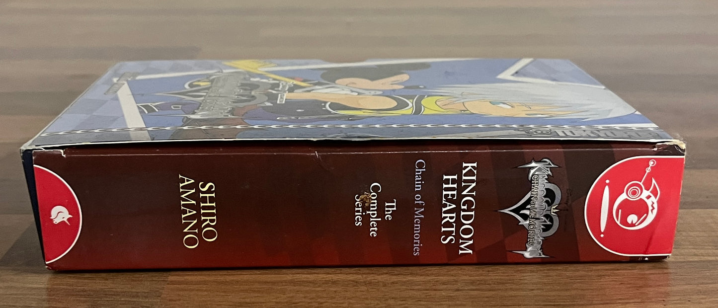 Kingdom Hearts: Chain of Memories Complete Series # 1, 2 + Slipcase Shiro Amano
