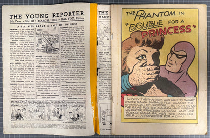 ACE COMICS #144 [DAVID MCKAY] *THE PHANTOM* GOLDEN AGE 1949 FR/GD