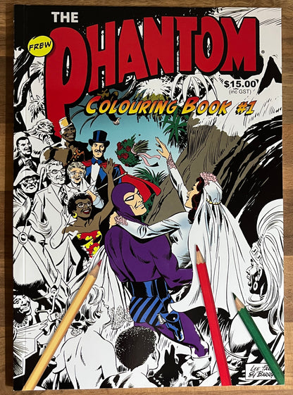THE PHANTOM COLOURING BOOK NO 1 [FREW] 2017 BRAND NEW