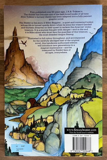 J.R.R Tolkien The Hobbit Graphic Novel - Illus. David Wenzel, Dixon 1991