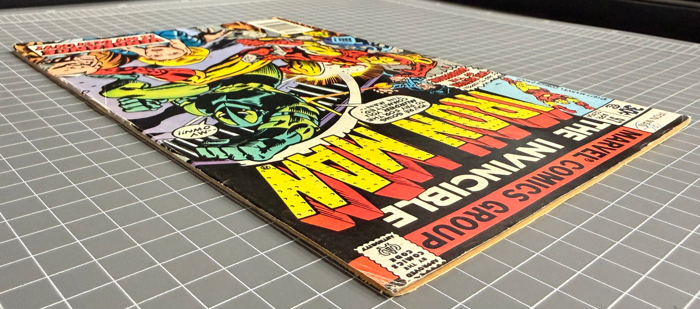 🔑 THE INVINCIBLE IRON MAN #97 [MARVEL COMICS] 1977 VG/FN