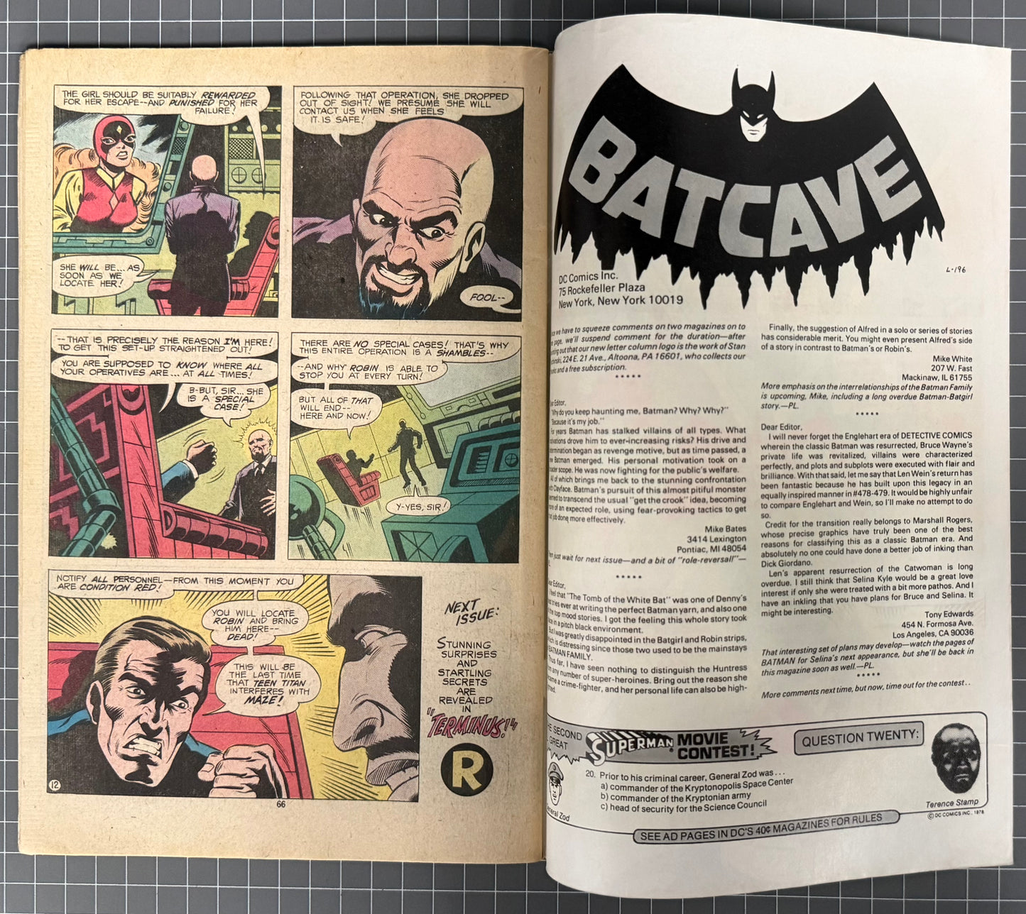 DETECTIVE COMICS #482 [DC COMICS] 1979 FN/VF