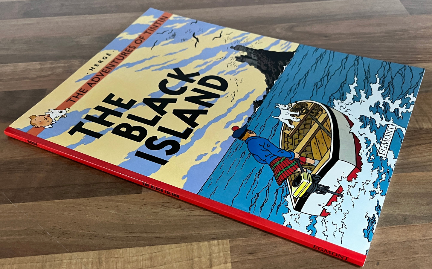 Adventures of Tintin: The Black Island by Herge (Egmont, Edition 2012)