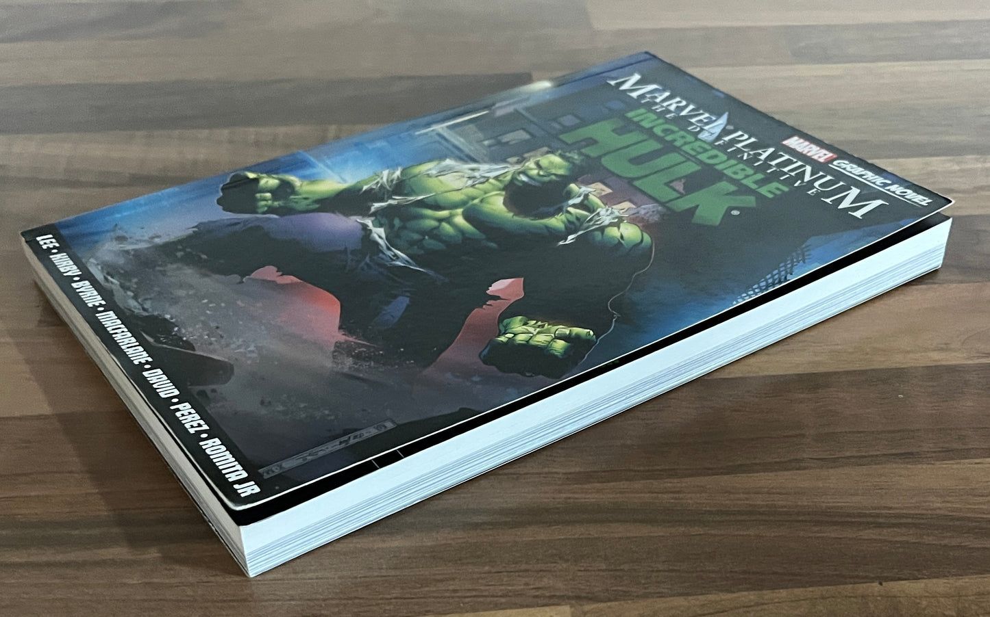Marvel Platinum: The Definitive Incredible Hulk by Stan Lee, Marvel Graphic Novel
