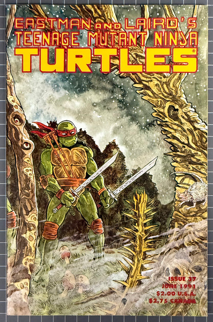 TEENAGE MUTANT NINJA TURTLES #37 (TMNT) [MIRAGE] COMIC 1991 NM