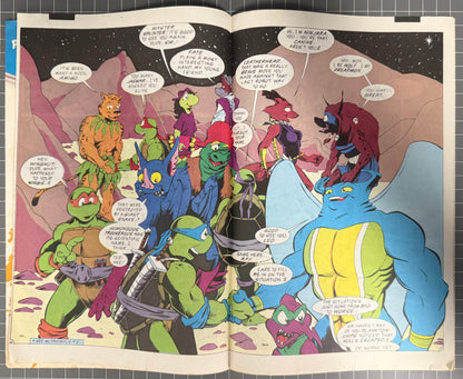 TEENAGE MUTANT NINJA TURTLES ADVENTURES #38 [ARCHIE] NEWSSTAND COMIC 1992 GD