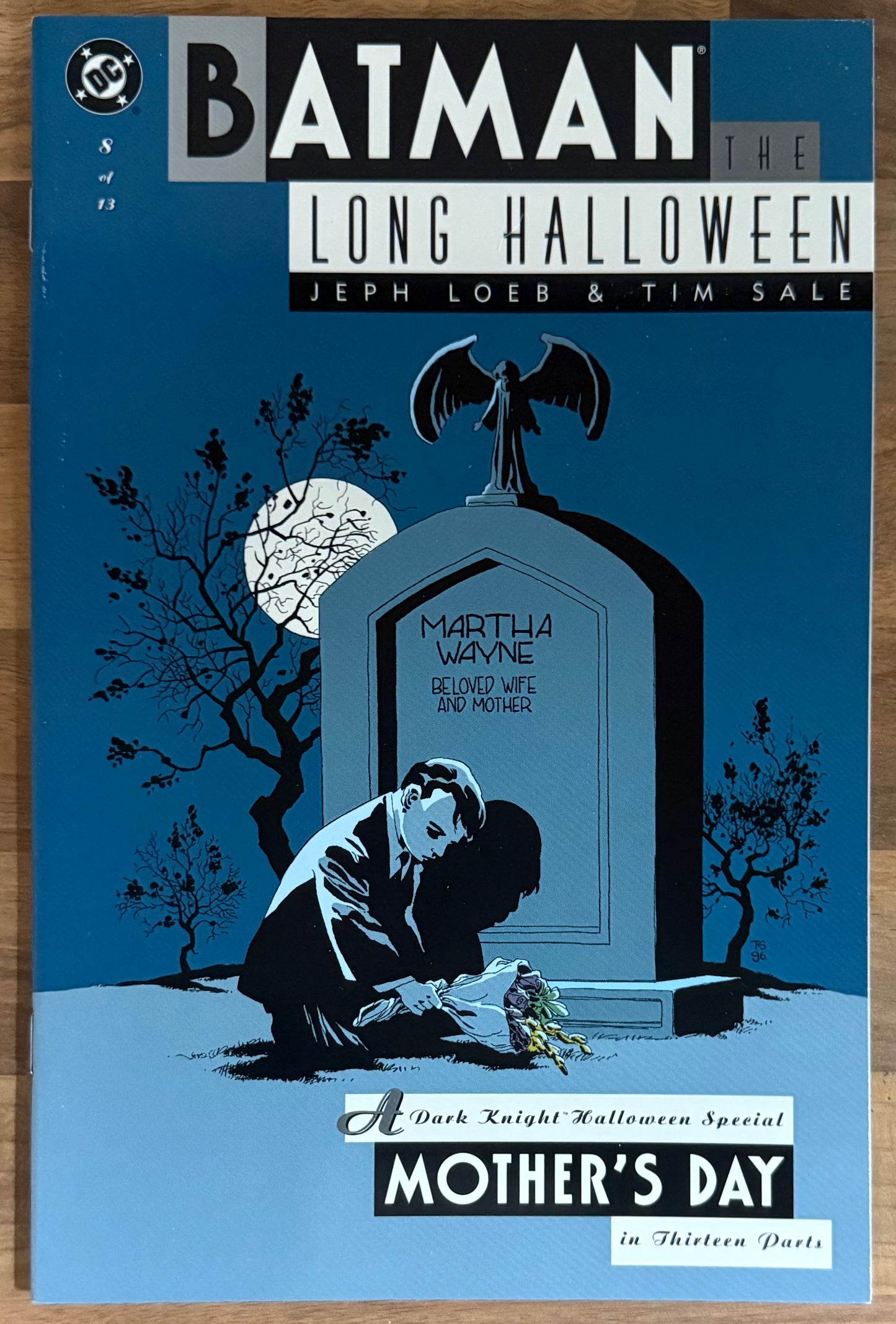 🔑 BATMAN: THE LONG HALLOWEEN #8 [DC COMICS] 1997 VF/NM