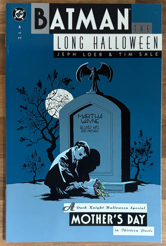 🔑 BATMAN: THE LONG HALLOWEEN #8 [DC COMICS] 1997 VF/NM
