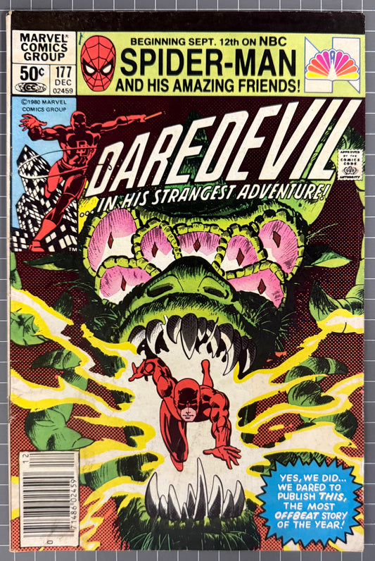 DAREDEVIL #177 [MARVEL COMICS] NEWSSTAND 1981 FN