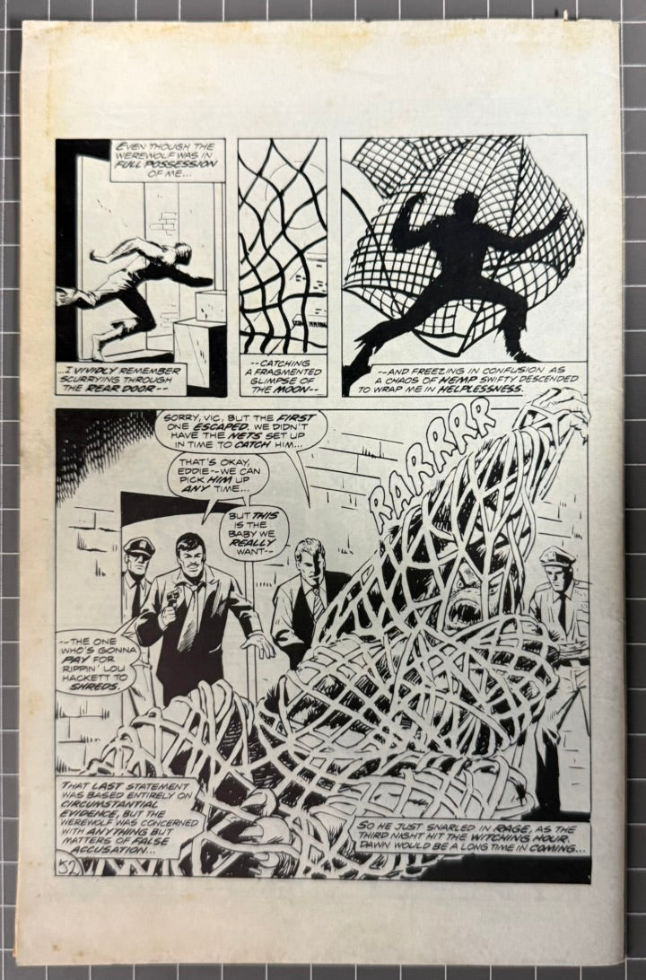 WEREWOLF BY NIGHT #8 [YAFFA PUBLISHING] AUSTRALIAN MARVEL DIGEST COMIC 1981