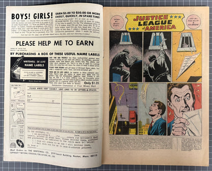 JUSTICE LEAGUE OF AMERICA #69 [DC COMICS] 1969 VG/FN