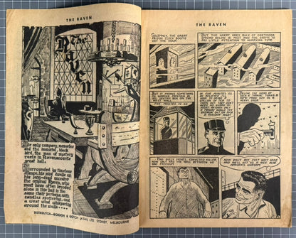 THE RAVEN #5 [YOUNG'S MERCHANDISING CO.] AUSTRALIAN *PAUL WHEELAHAN* COMIC 1962