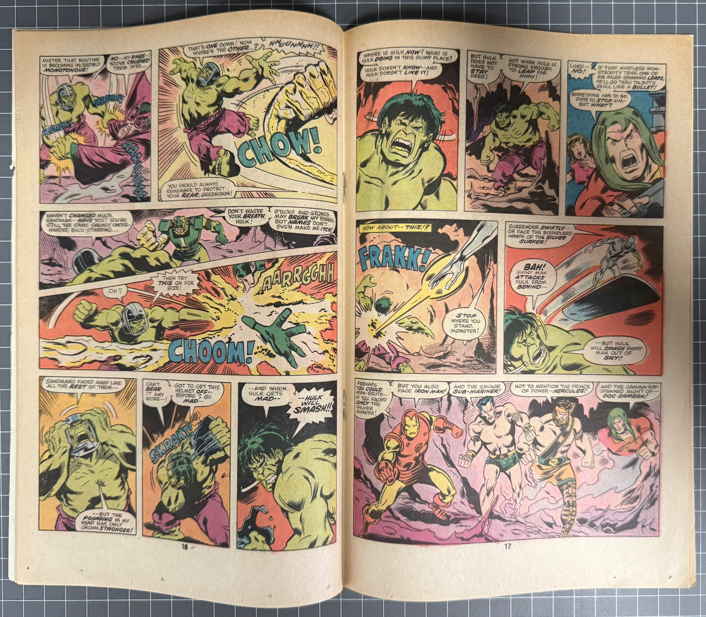 🔑 THE INCREDIBLE HULK #200 [MARVEL COMICS] NEWSSTAND 1976 FN