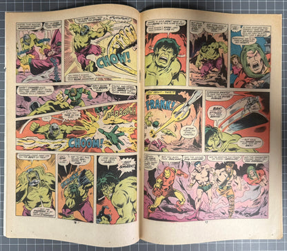 🔑 THE INCREDIBLE HULK #200 [MARVEL COMICS] NEWSSTAND 1976 FN