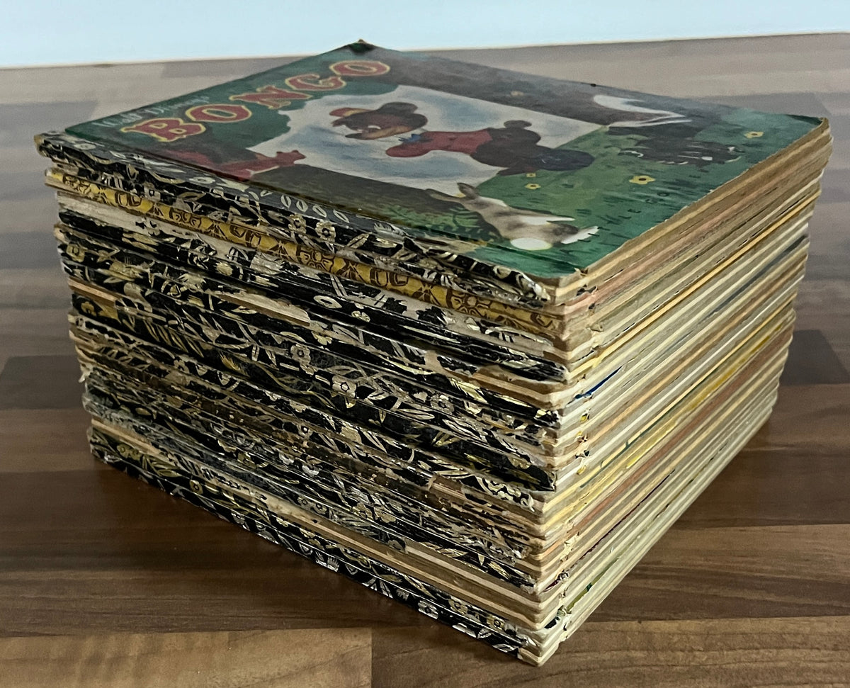 VINTAGE WALT DISNEY LITTLE GOLDEN BOOKS LOT OF 20 AUSTRALIAN HARDCOVER EDITIONS