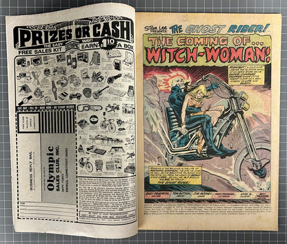 🔑 MARVEL SPOTLIGHT #10 [MARVEL COMICS] DIRECT *WITCHWOMAN DEBUT* 1973 VG-