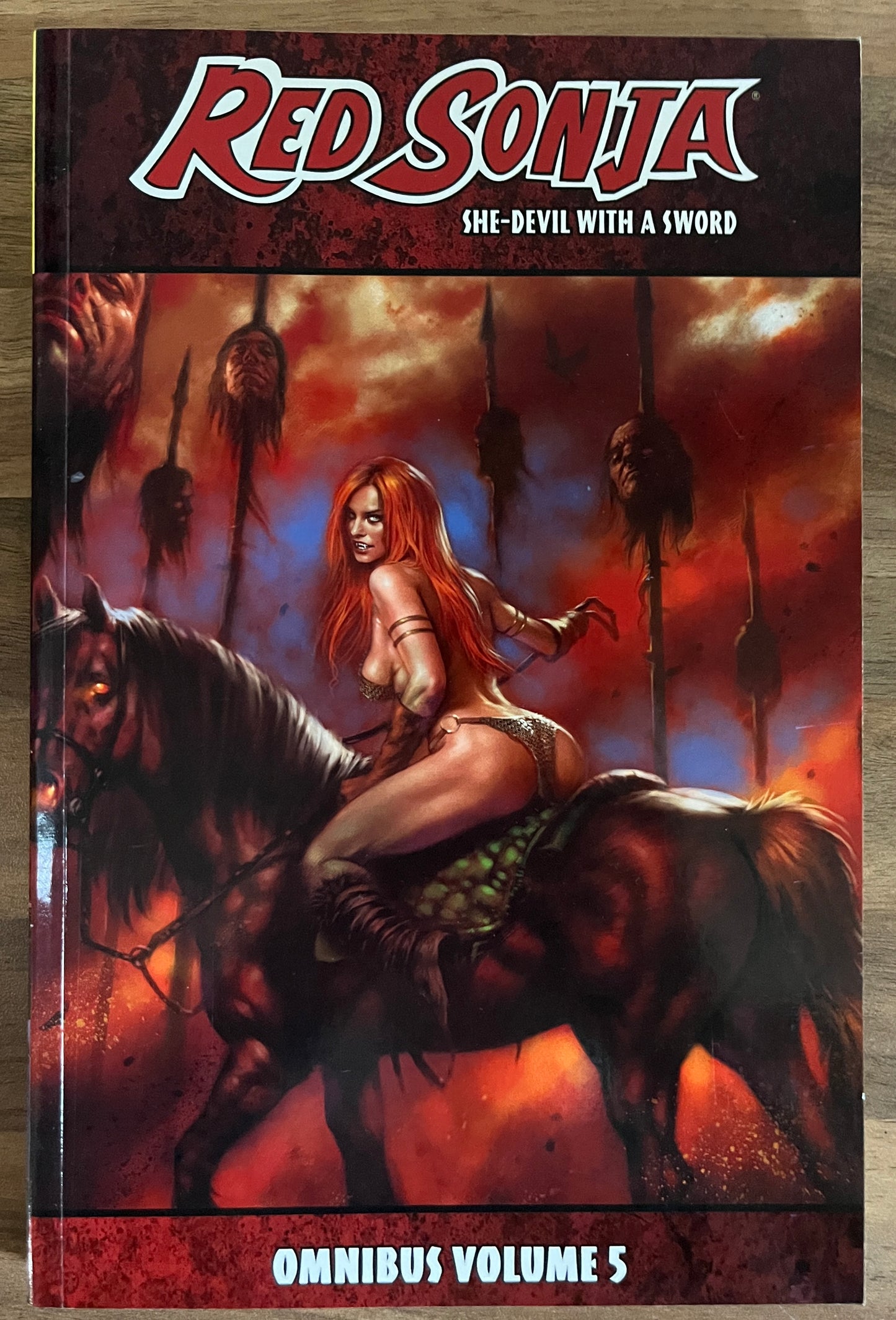 RED SONJA SHE-DEVIL WITH A SWORD OMNIBUS VOL 5 Dynamite