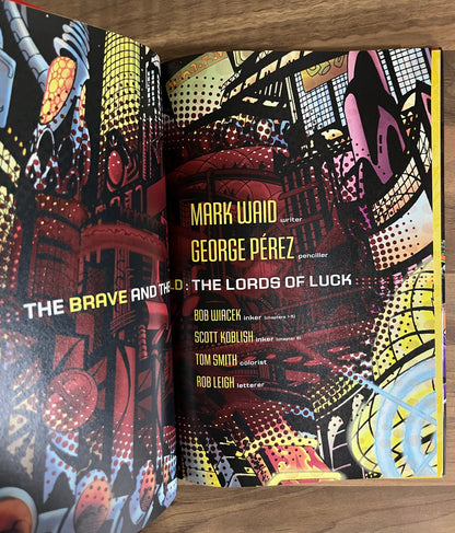 THE BRAVE AND THE BOLD #1 LORDS OF LUCK, #2 BOOK OF DESTINY [DC] HC/DJ SET