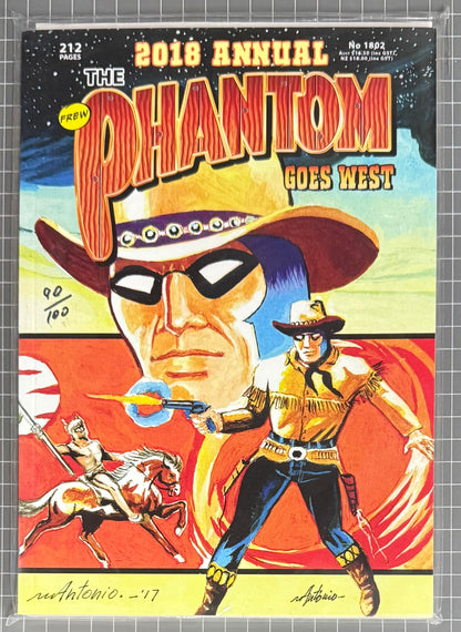 THE PHANTOM #1802 ANNUAL [FREW] ***SIGNED & LIMITED*** AUSTRALIAN COMIC 2018 NM