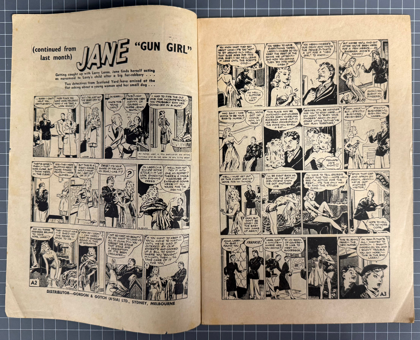 JANE #35 (PAGE PUBLICATIONS) AUSTRALIAN PRE-DECIMAL COMIC 1967