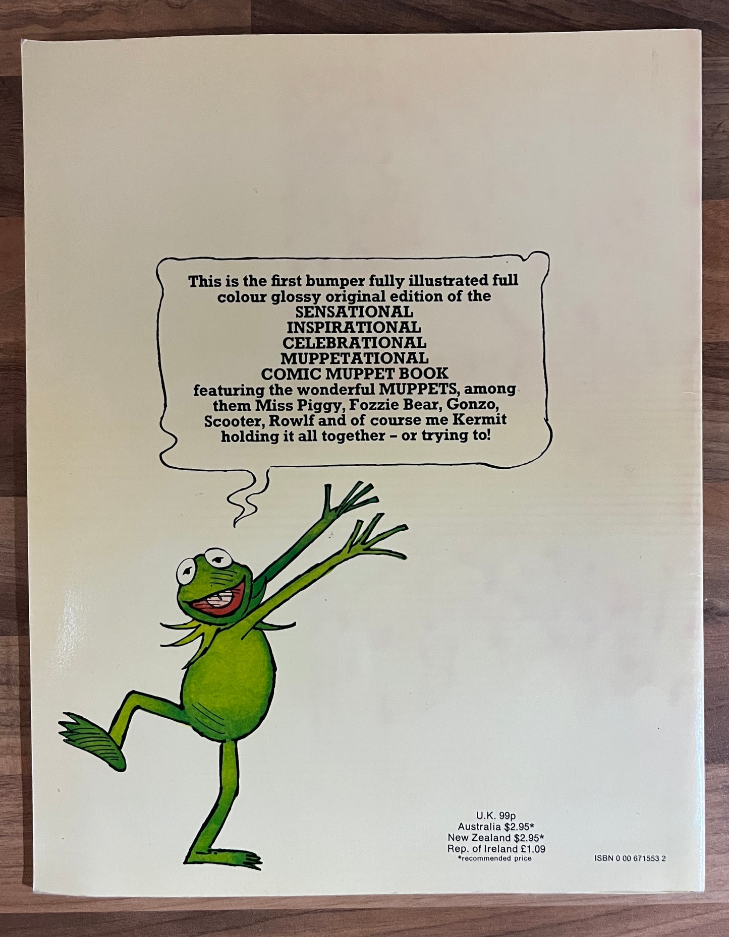 The Comic Muppet Book Featuring Jim Henson's Muppets 1979