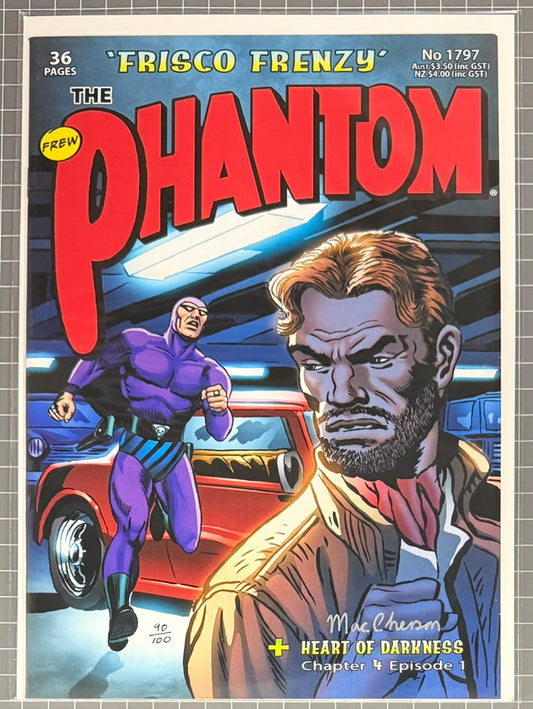 THE PHANTOM #1797 [FREW] ***SIGNED & LIMITED*** AUSTRALIAN COMIC 2017 NM