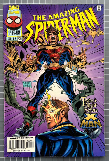 THE AMAZING SPIDER-MAN #420 [MARVEL COMICS] DIRECT 1997 VF
