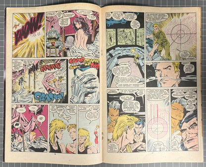 🔑 UNCANNY X-MEN #240 [MARVEL COMICS] DIRECT 1989 FN+
