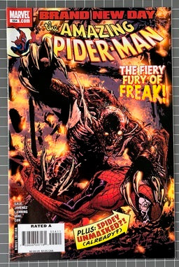THE AMAZING SPIDER-MAN #554 [MARVEL COMICS] DIRECT 2008 NM-