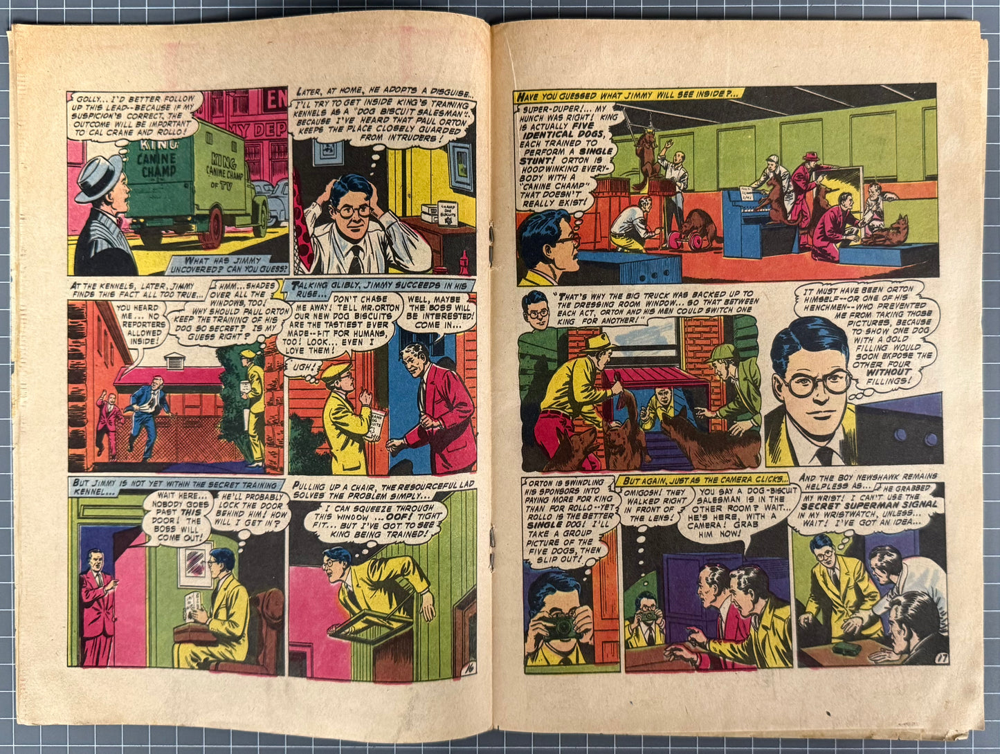 SUPERMAN #113 [COLOUR COMICS] AUSTRALIAN PRE-DECIMAL *SCARCE* 1956