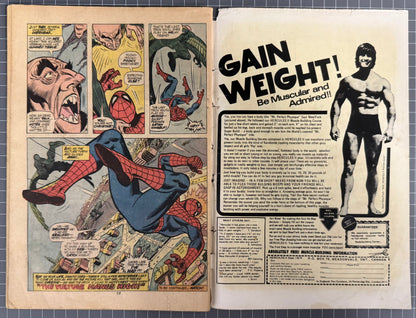 🔑 THE AMAZING SPIDER-MAN #127 [MARVEL COMICS] DIRECT 1973 GD-