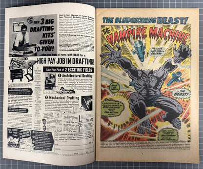 AMAZING ADVENTURES #14 [MARVEL COMICS] *BEAST* 1972 VG/FN