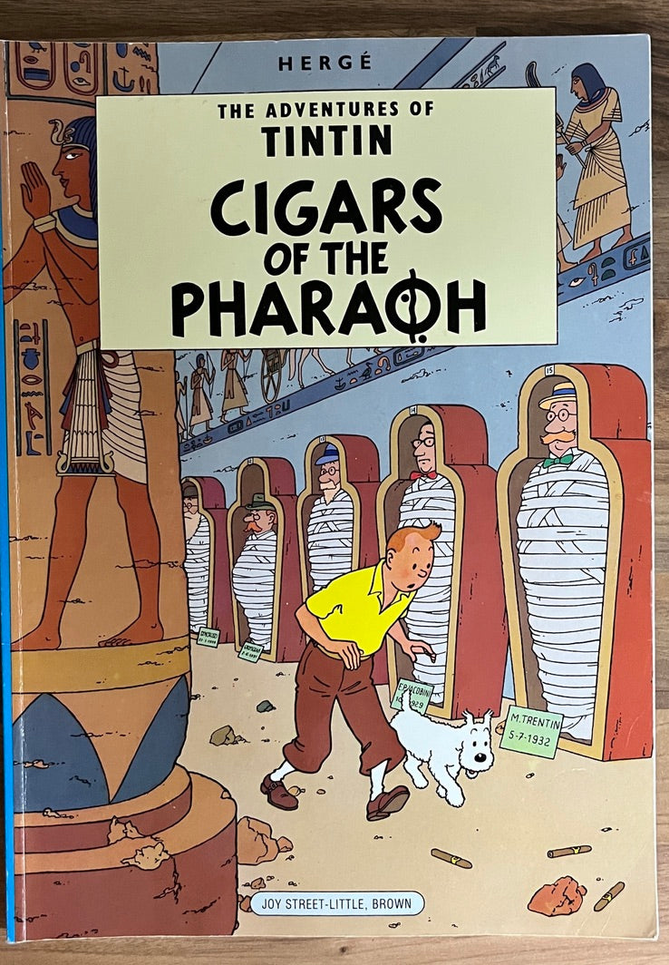 Hergé: Tintin Lot of 11 Joy Street Little Brown PBs, American Eds 1970s