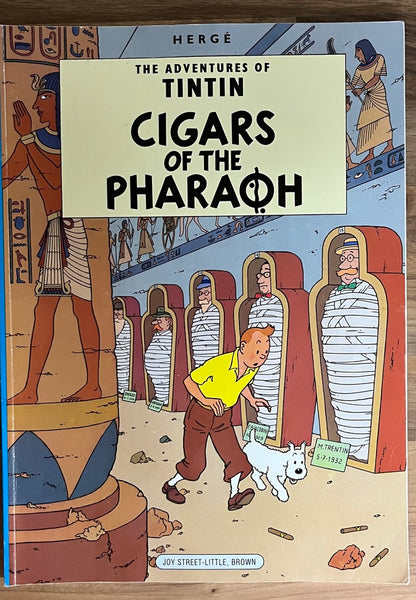 Hergé: Tintin Lot of 11 Joy Street Little Brown PBs, American Eds 1970s