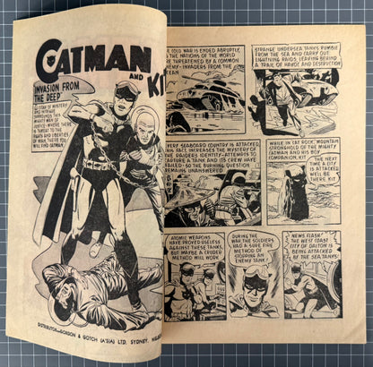 ADVENTURES OF CATMAN #15 [PAGE PUBLICATIONS] AUSTRALIAN PRE-DECIMAL COMIC 1965