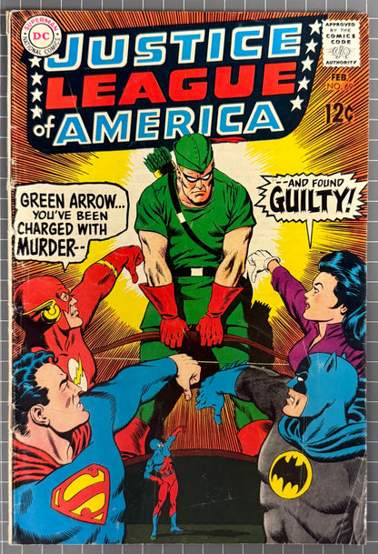 JUSTICE LEAGUE OF AMERICA #69 [DC COMICS] 1969 VG/FN