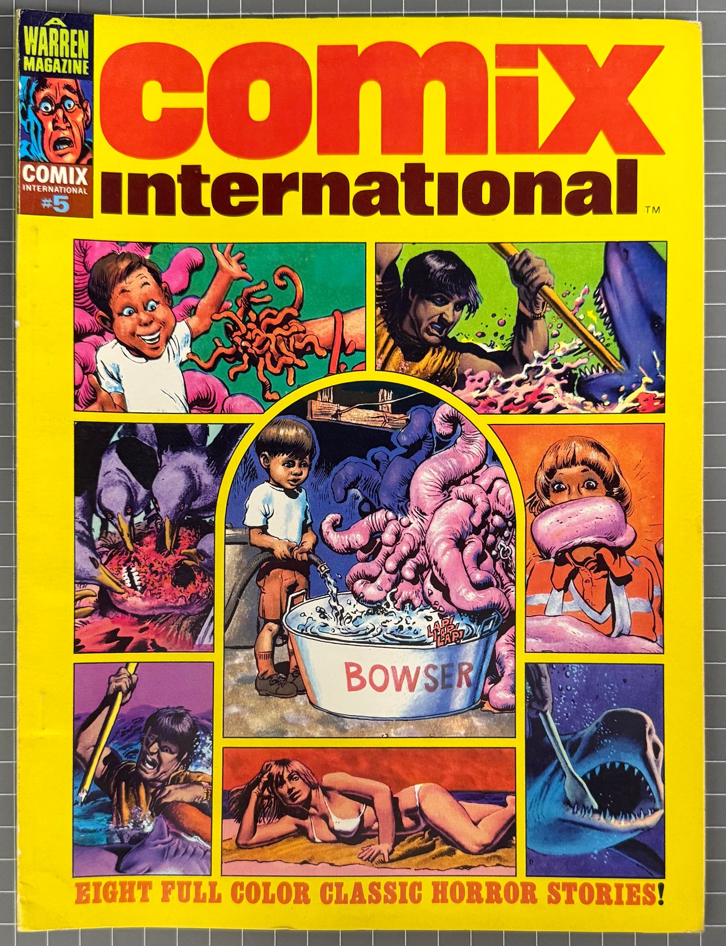 COMIX INTERNATIONAL #5 [WARREN PUBLISHING] MAGAZINE *RICHARD CORBAN* 1977 FN/VF