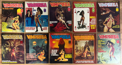 VAMPIRELLA COMPLETE SET #1-54 [MURRAY] AUSTRALIAN HORROR COMIC MAGAZINE 1974-78