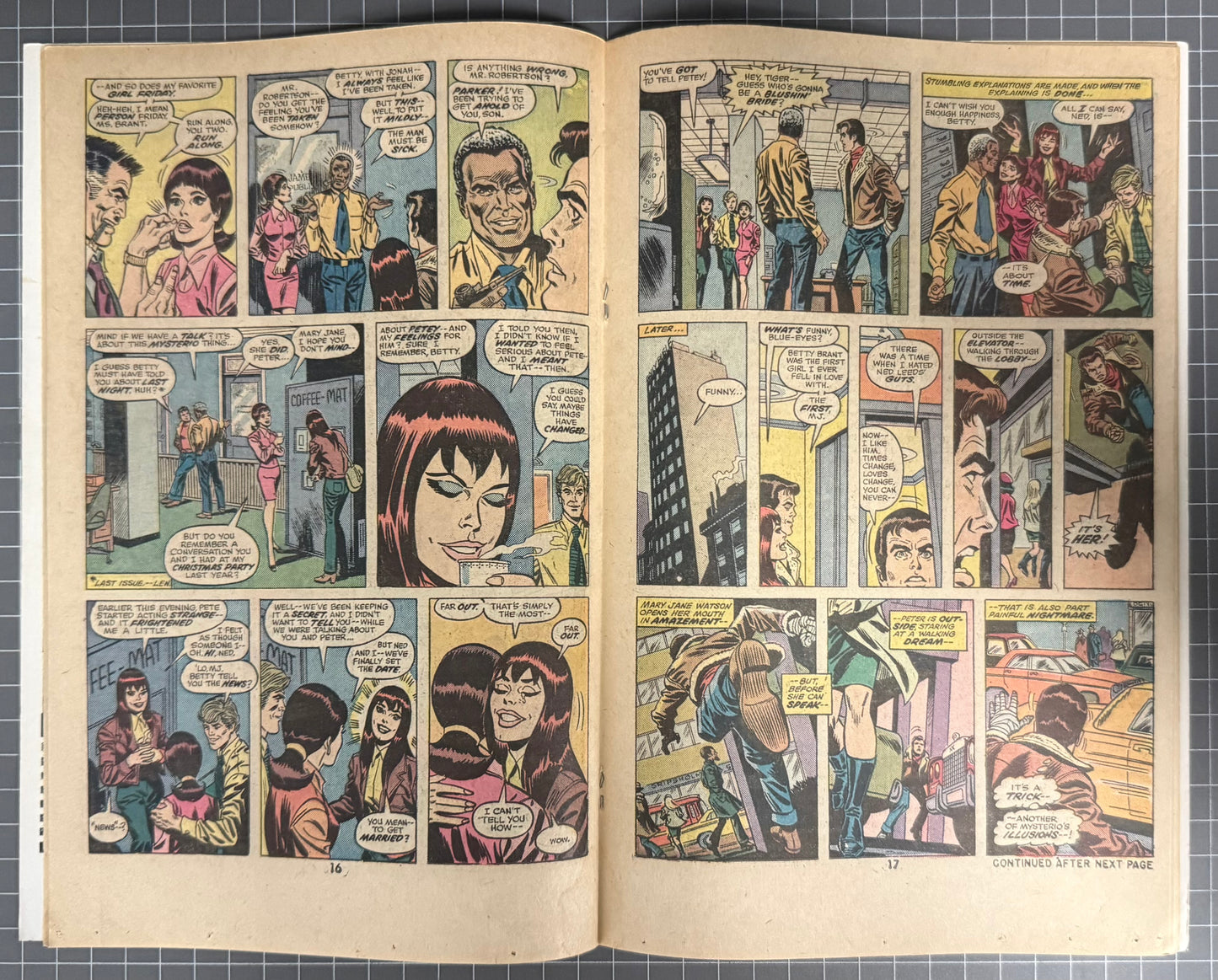 🔑 AMAZING SPIDER-MAN #142 [MARVEL COMICS] *1ST CAMEO GWEN STACY CLONE* 1975 FN-