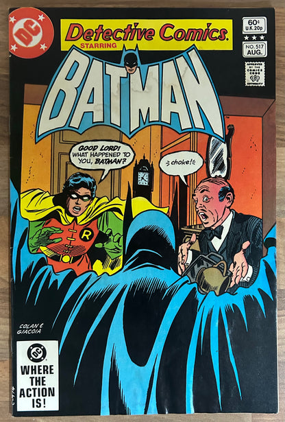 DETECTIVE COMICS #517 [DC COMICS] DIRECT 1982 FN