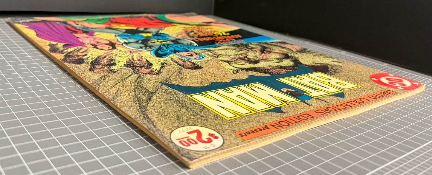 🔑 LIMITED COLLECTOR'S EDITION #C-51: BATMAN [DC] TREASURY COMIC 1977 FN