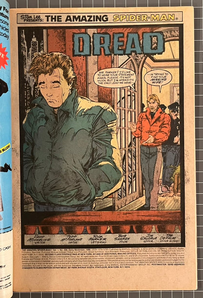 🔑 AMAZING SPIDER-MAN #308 [MARVEL COMICS] *TODD MCFARLANE* 1988 FN/VF