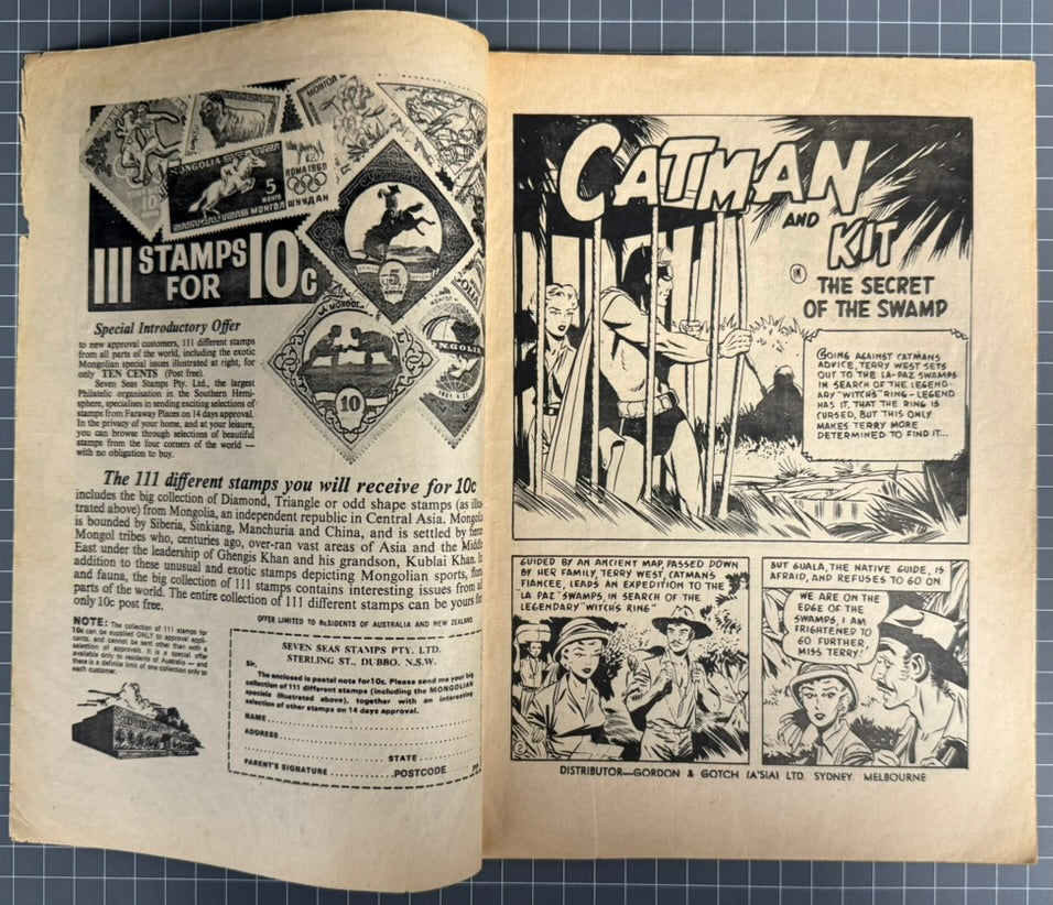 CATMAN #23 [PAGE PUBLICATIONS] AUSTRALIAN COMIC 1970